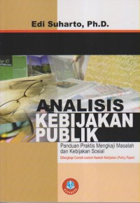 ANALISIS KEBIJAKAN PUBLIK