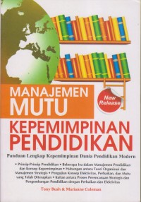 MANAJEMEN MUTU KEPEMIMPINAN PENDIDIKAN