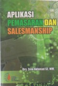 APLIKASI PEMASARAN DAN SALESMANSHIP