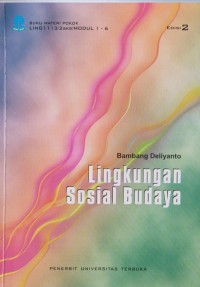 LINGKUNGAN SOSIAL BUDAYA