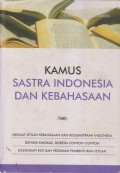 KAMUS SASTRA INDONESIA DAN KEBAHASAAN