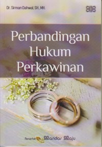 PERBANDINGAN HUKUM PERKAWINAN