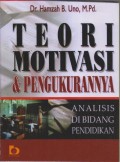 TEORI MOTIVASI & PENGUKURANNYA