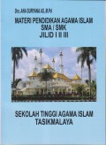 MATERI PENDIDIKAN AGAMA ISLAM SMA/SMK JILID I II III