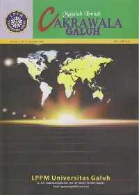 CAKRAWALA GALUH : JURNAL   ILMIAH