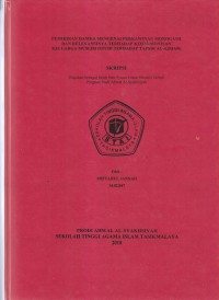 PEMIKIRAN HAMKA MENGENAI PERKAWINAN MONOGAMI DAN RELEVASINYA TERHADAP KEHARMONISAN KELUARGA MUSLIM (STUDI TERHADAP TAFSIR AL-AZHAR)