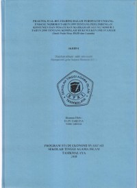 PRAKTEK JUAL-BELI DARING DALAM PERSPEKTIF UNDANG-UNDANG NOMOR 8 TAHUN 1999 TENTANG PERLINDUNGAN KONSUMEN DAN PERATURAN MAHKAMAH AGUNG NOMOR 2 TAHUN 2008 TENTANG KOMPILASI HUKUM EKONOMI SYARIAH (Studi Pada Situs JD.ID dan Lazada)