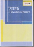 International JOURNAL of Education and Research