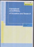 International JOURNAL of Education and Research