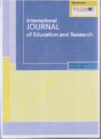 international JOURNAL of Education and Research