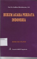 HUKUM ACARA PERDATA INDONESIA