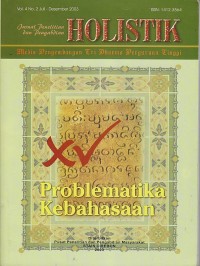 HOLISTIK ; JURNAL PENELITIAN DAN PENGABDIAN