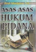 ASAS-ASAS HUKUM PIDANA