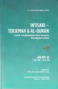 INTISARI TERJEMAHAN & AL-QUR'AN JILID 2
UNTUK CENDIKIAWAN DAN SARJANA BERAGAMA ISLAM