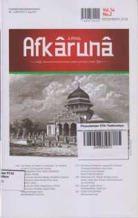 JURNAL AFKARUNA
INDONESIAN INTERDISISCIPLINARY JURNAL OF ISLAMIC STUDIES