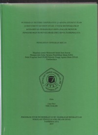 PENERAPAN METODE COOPERATIVE LEARNING STUDENT TEAM ACHIEVMENT DIVISION (STAD) UNTUK MENINGKATKAN KEMAMPUAN PEMAHAMAN SISWA DALAM MENULIS PENGUMUMAN DI MI NAGARAKSIH 2 KOTA TASIKMALAYA