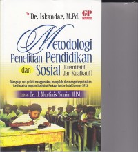 METODOLOGI PENELITIAN PENDIDIKAN DAN SOSIAL