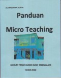 PANDUAN MICRO TEACHING