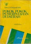 POKOK POKOK PEMERINTAHAN DI DAERAH