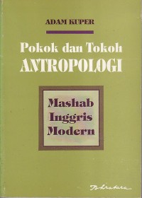 POKOK DAN TOKOH ANTROPOLOGI