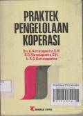 PRAKTEK PENGELOLAAN KOPERASI