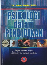 PSIKOLOGI DALAM PENDIDIKAN