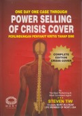 ONE DAY ONE CASE THROUGGH
POWER SELLING OF CRISIS COVER 
PERLINDUNGAN PENYAKIT KRITIS TAHAP DINI