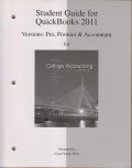 STUDENT GUIDE FOR QUICKBOOKS 2011