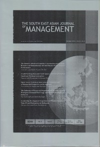 THE SOUTH EAST ASIAN JOURNAL OF MANAGEMENT