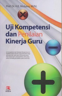 UJI KOMPETENSI DAN PENILAIAN KINERJA GURU