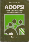 ADOPSI SUATU TINJAUAN DARI TIGA SISTEM HUKUM