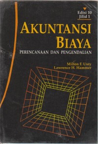 AKUNTANSI BIAYA
PERENCANAAN DAN PENGENDALIAN