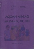 AQIDAH AKHLAQ MA KELAS X, XI, XII