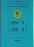 LAPORAN AKHIR PRAKTEK PENGALAMAN LAPANGAN (PPL) DI MTS NEGERI 3 TASIKMALAYA KECAMATAN CIBEUREUM KOTA TASIKMALAYA