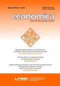 Economica: Jurnal Ekonomi Islam