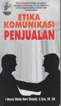 ETIKA KOMUNIKASI PENJUALAN