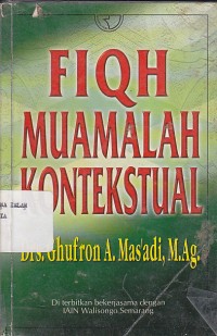 FIQH MUAMALAH KONTESTUAL