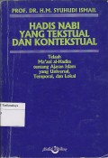 HADIST NABI YANG TEKSTUAL DAN KONTEKSTUAL