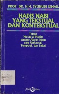 HADIS NABI YANG TEKSTUAL DAN KONTEKSTUAL