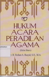 HUKUM ACARA PERADILAN AGAMA