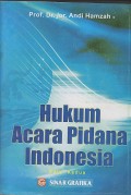 HUKUM ACARA PIDANA INDONESIA