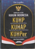 KUMPULAN 3 KITAB HUKUM INDONESIA KUHP KUHAP KUHPer DAN PENJELASANNYA