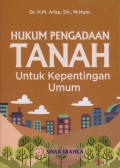 HUKUM PENGADAAN TANAH UNTUK KEPENTINGAN UMUM