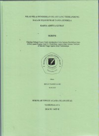 NILAI-NILAI PENDIDIKAN ISLAM YANG TERKANDUNG DALAM FILM RUMAH TANPA JENDELA KARYA ADITYA GUMAY
