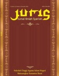 JURIS (Jurnal Ilmiah Syariah)