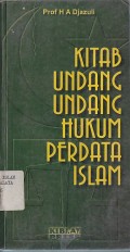 KITAB UNDANG-UNDANG HUKUM PERDATA ISLAM