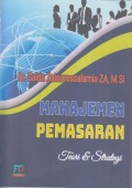 MANAJEMEN PEMASARAN Teori & Strategi