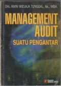 MANAGEMEN AUDIT SUATU PENGANTAR