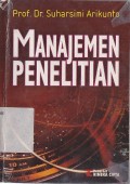 MANAJEMEN PENELITIAN