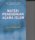 MATERI PENDIDIKAN AGAMA ISLAM